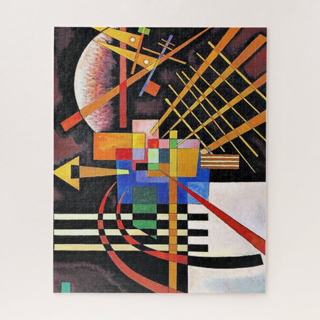 Kandinsky - Above and Left, Jigsaw Puzzle (Vertical)