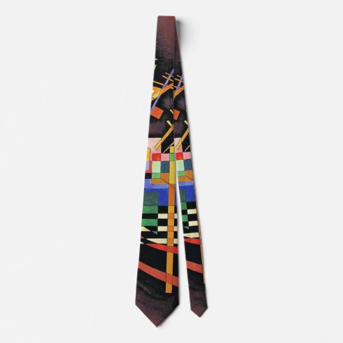 Kandinsky - Above and Left, Neck Tie