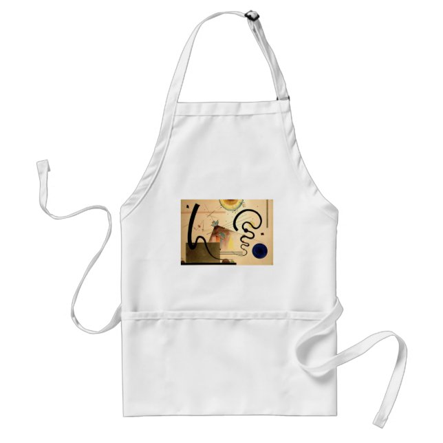 Kandinsky Abstract Adult Apron (Front)
