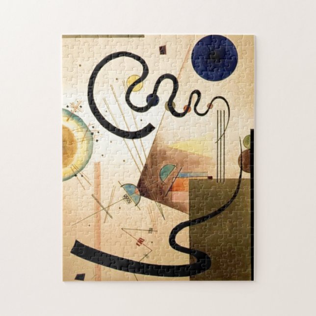 Kandinsky Abstract Art Painting Expressionism Jigsaw Puzzle (Vertical)