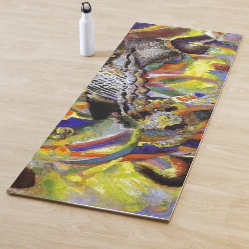 Kandinsky Abstract Art Painting Yoga Mat