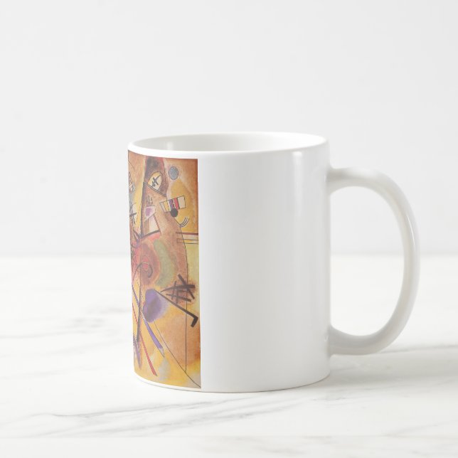 Kandinsky Abstract Artwork Coffee Mug (Right)