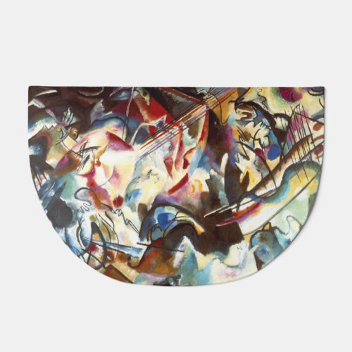 Kandinsky Abstract Artwork Doormat