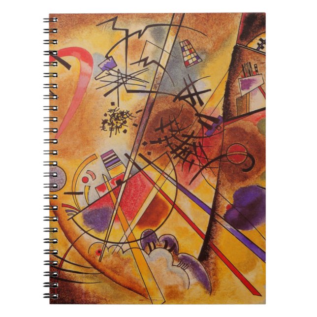 Kandinsky Abstract Artwork Notebook (Front)
