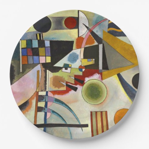Kandinsky Abstract Artwork Paper Plates