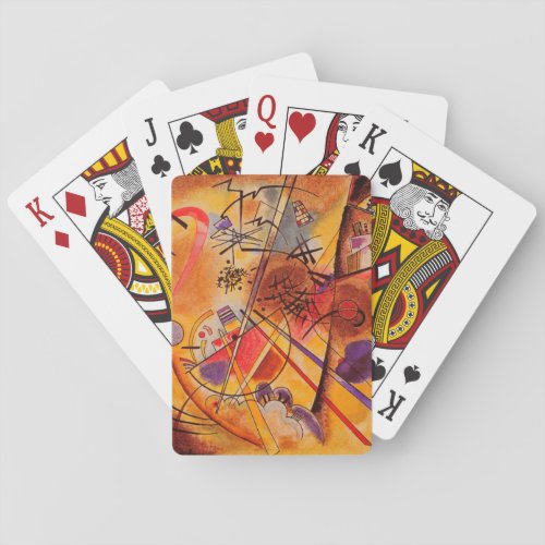 Kandinsky Abstract Artwork Playing Cards