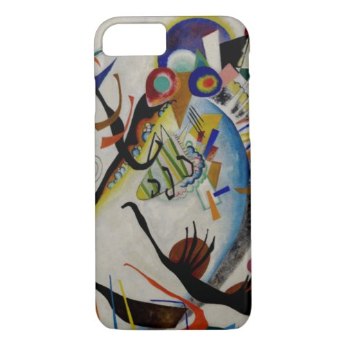 Kandinsky Abstract Blue Segment iPhone 7 Case