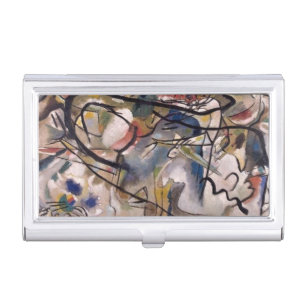 Kandinsky Abstract Business Card Case