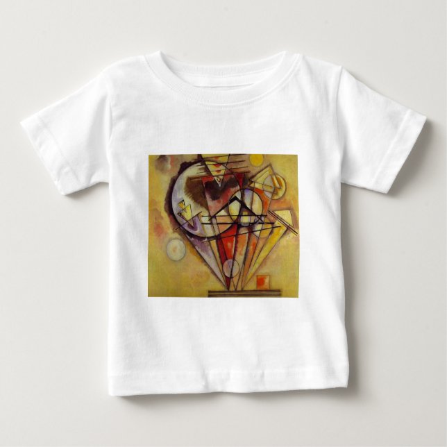 Kandinsky Abstract Circles Baby T-Shirt (Front)