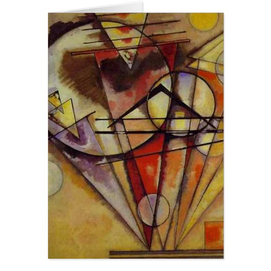 Kandinsky Abstract Circles Cards (Front)