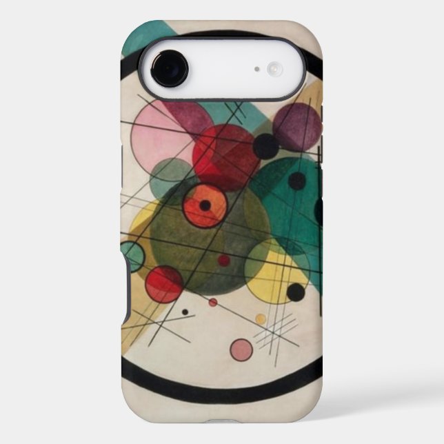 Kandinsky Abstract Circles Case-Mate iPhone Case (Back)
