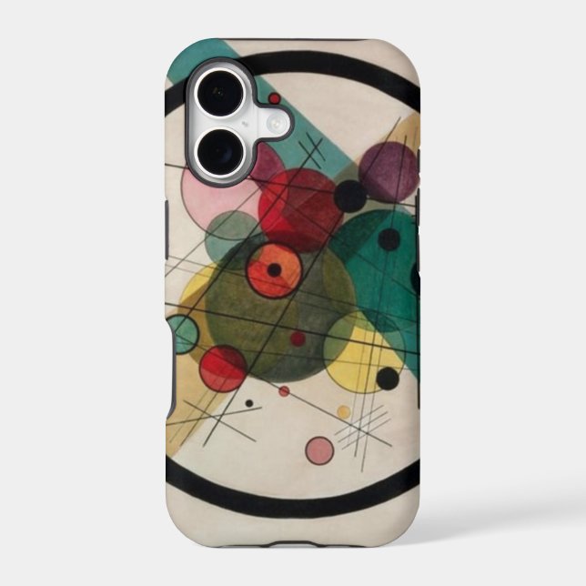 Kandinsky Abstract Circles Case-Mate iPhone Case (Back)