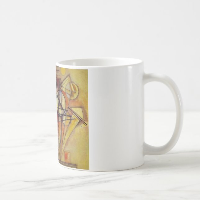 Kandinsky Abstract Circles Coffee Mug (Right)