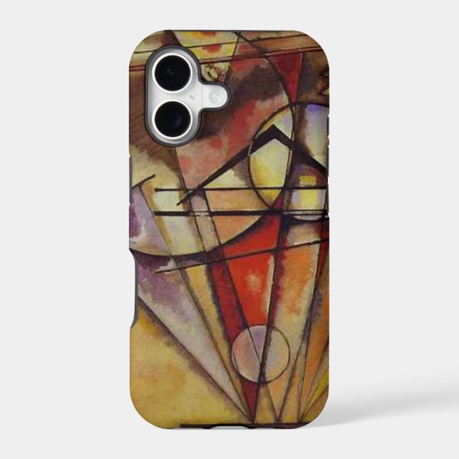 Kandinsky Abstract Circles Iphone Case (Back)