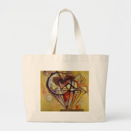 Kandinsky Abstract Circles Large Tote Bag