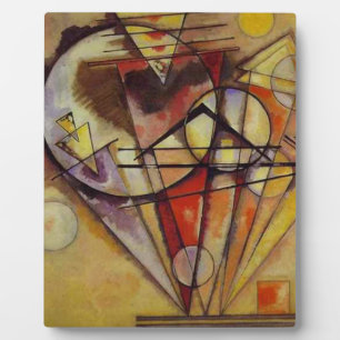 Kandinsky Abstract Circles Plaque