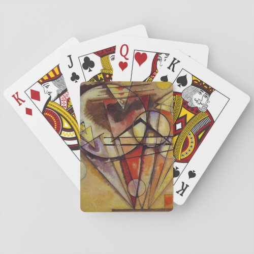 Kandinsky Abstract Circles Playing Cards