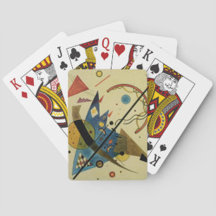 Kandinsky Abstract Circles Shapes Poker Cards