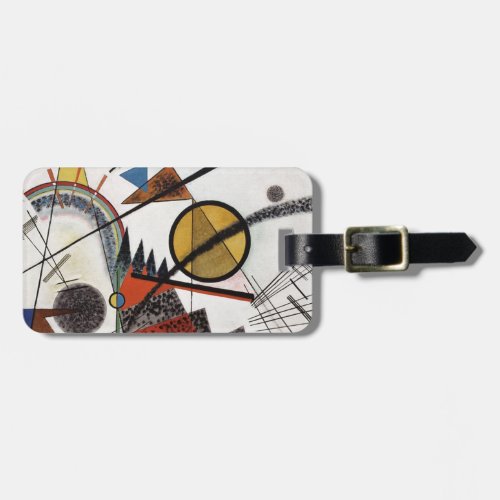Kandinsky Abstract Composition Artwork Luggage Tag