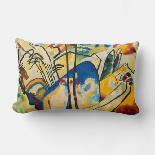 Kandinsky Abstract Composition IV Lumbar Pillow