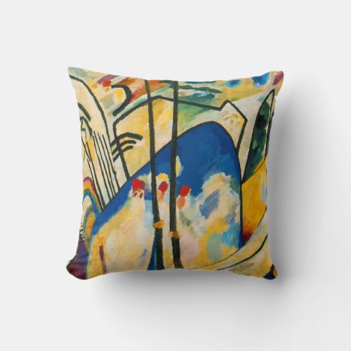 Kandinsky Abstract Composition IV Throw Pillow