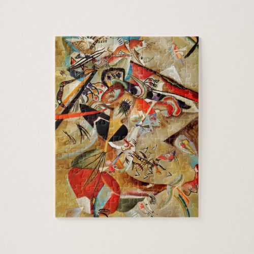 Kandinsky Abstract Composition Jigsaw Puzzle