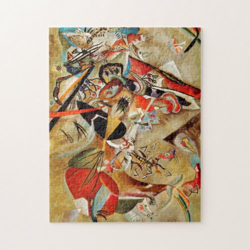 Kandinsky Abstract Composition Jigsaw Puzzle