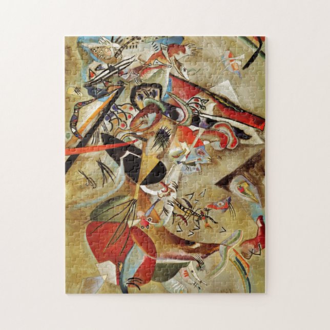 Kandinsky Abstract Composition Jigsaw Puzzle (Vertical)
