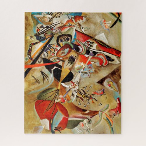 Kandinsky Abstract Composition Jigsaw Puzzle