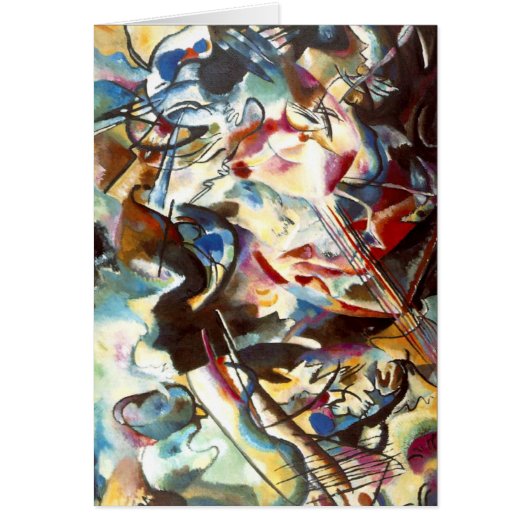 Kandinsky Abstract Composition VI Cards (Front)