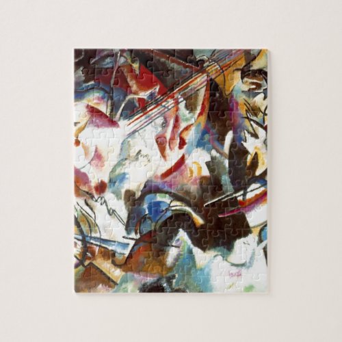 Kandinsky Abstract Composition VI Jigsaw Puzzle