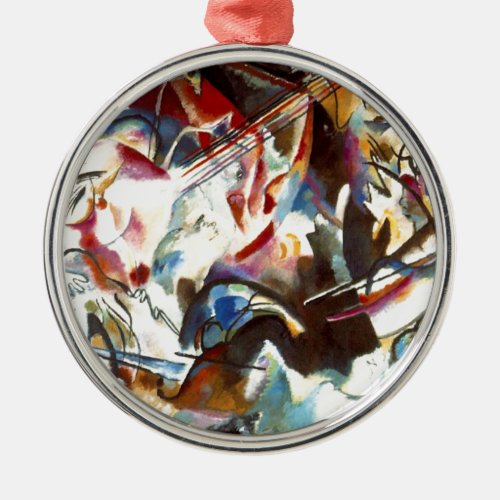 Kandinsky Abstract Composition VI Metal Ornament