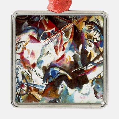 Kandinsky Abstract Composition VI Metal Ornament