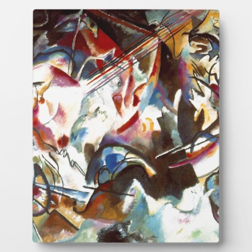 Kandinsky Abstract Composition VI Plaque