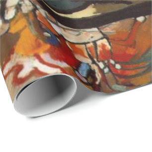 Kandinsky Abstract Composition Wrapping Paper