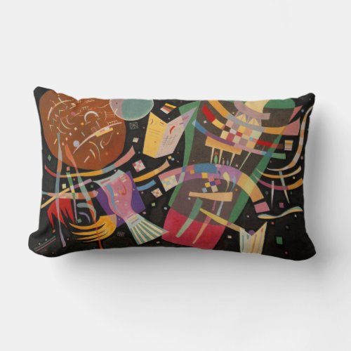 Kandinsky Abstract Composition X Lumbar Pillow