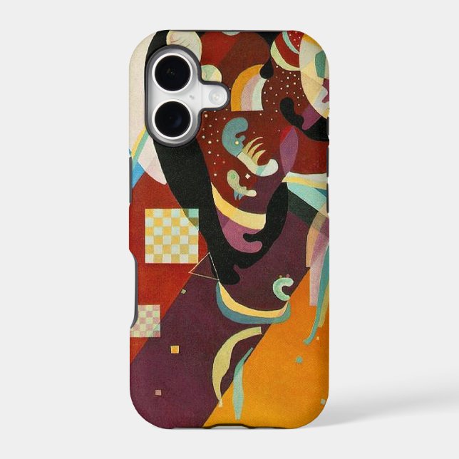 Kandinsky Abstract Compositon IX Iphone Case (Back)