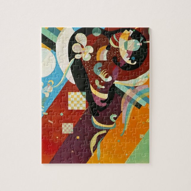 Kandinsky Abstract Compositon IX Jigsaw Puzzle (Vertical)