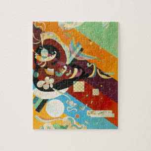 Kandinsky Abstract Compositon IX Jigsaw Puzzle