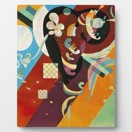 Kandinsky Abstract Compositon IX Plaque