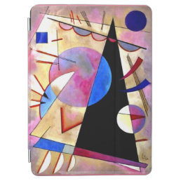 Kandinsky - Abstract Cubism with Pinks and Blues iPad Air Cover