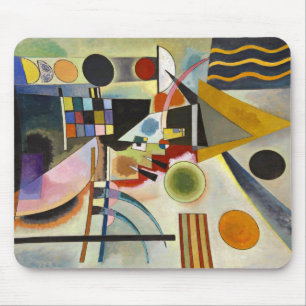 Kandinsky Abstract Expressionist Artwork Mouse Pad
