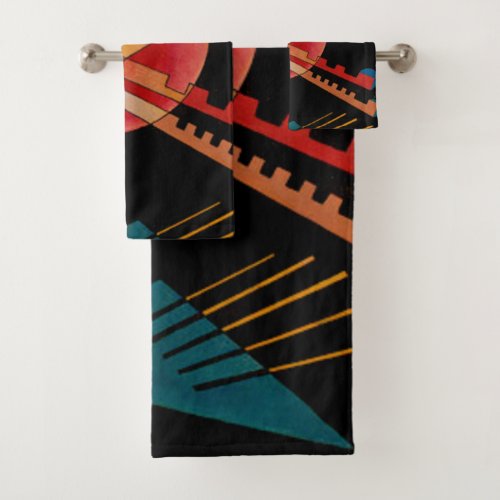 Kandinsky _ Abstract Interpretation Bath Towel Set