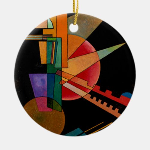 Kandinsky _ Abstract Interpretation Ceramic Ornament