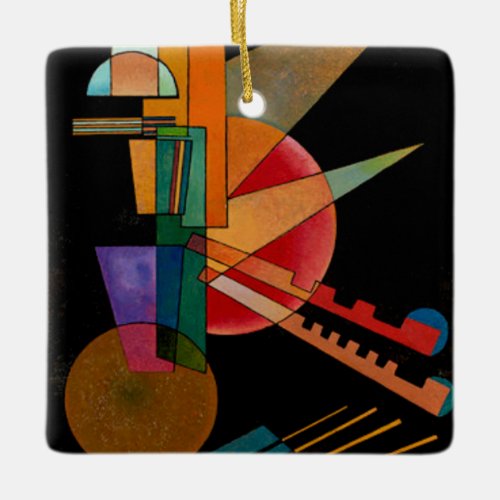 Kandinsky _ Abstract Interpretation Ceramic Ornament