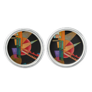 Kandinsky - Abstract Interpretation Cufflinks