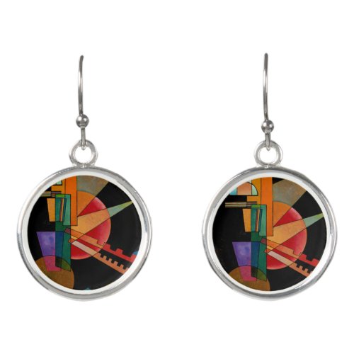 Kandinsky _ Abstract Interpretation Earrings