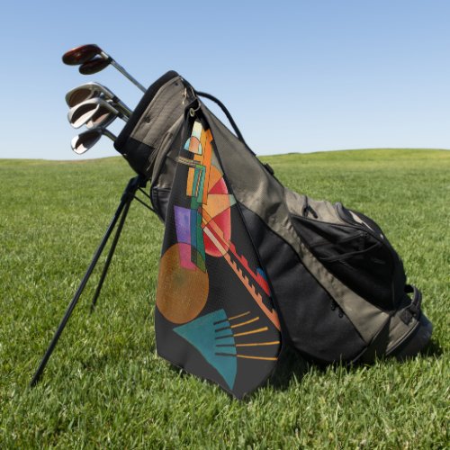 Kandinsky _ Abstract Interpretation Golf Towel