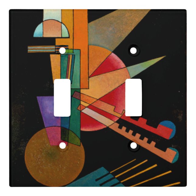 Kandinsky - Abstract Interpretation Light Switch Cover (Front)