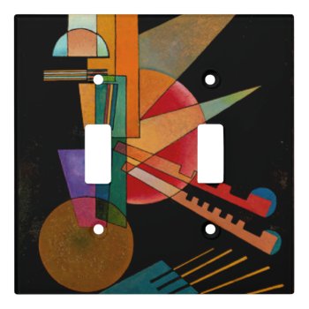 Kandinsky - Abstract Interpretation Light Switch Cover by Virginia5050 at Zazzle